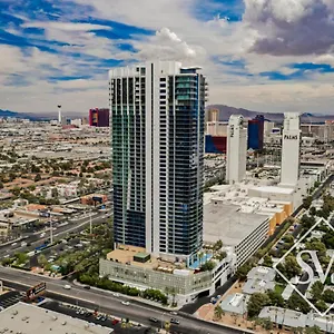 Stripviewsuites Two-bedroom Conjoined At Palms Place Aparthotel Las Vegas